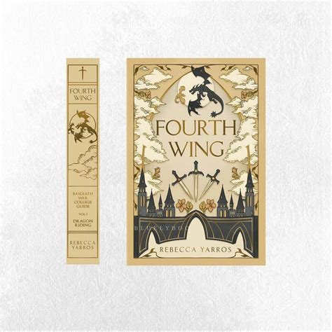 Fourth Wing Book Cover Art Design Wings Book Book Cover Artwork