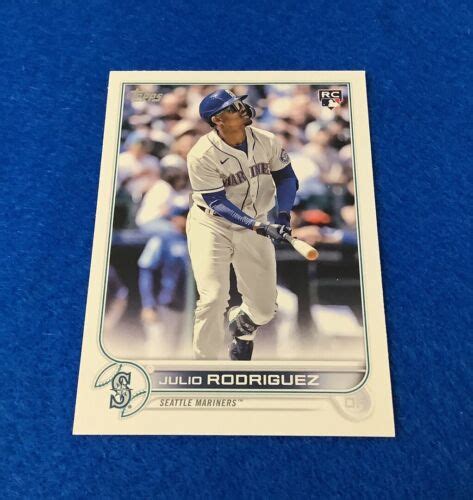 2022 Topps Update Series Us44 Julio Rodriguez Rookie Card Ebay