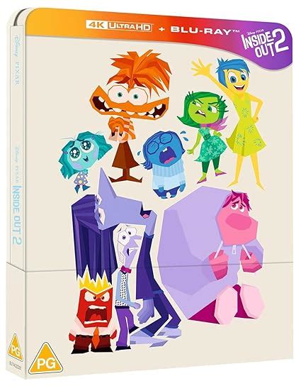 Amazon Inside Out K Uhd Blu Ray Limited Edition Steelbook