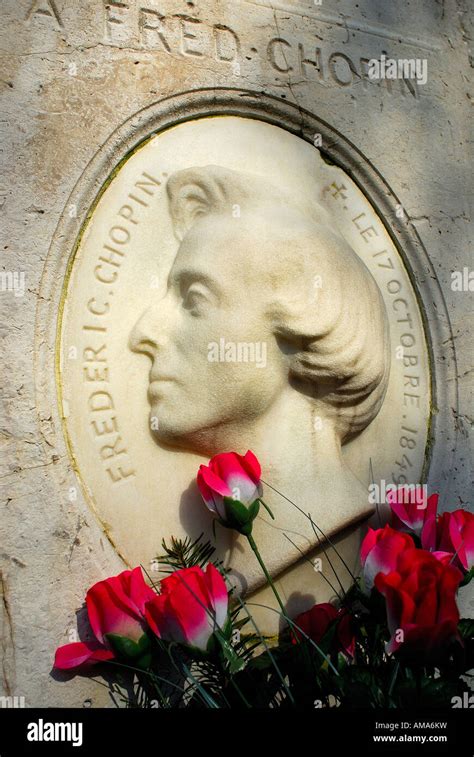 France, Paris, Pere Lachaise cemetery, Chopin tomb Stock Photo - Alamy