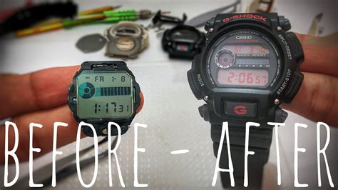 How To Custom G Shock Display Panel To Any Colors In Negativepositive