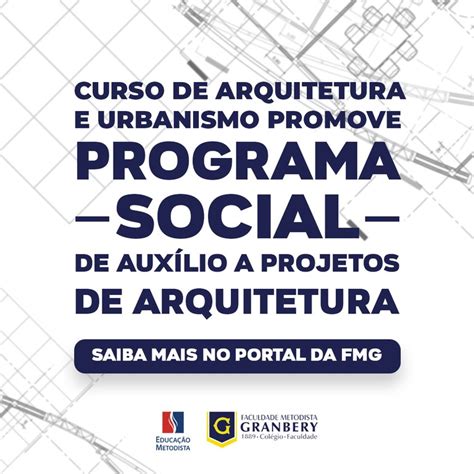 Curso De Arquitetura E Urbanismo Abre Inscri Es Para A Sele O De