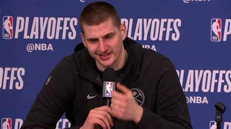 Nikola Jokic Postgame Press Conference Nuggets Vs Trail Blazers Game