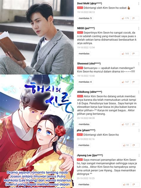 K Drama Menfess On Twitter •kdm• Waktu Ada Berita Seonho Ditawarin