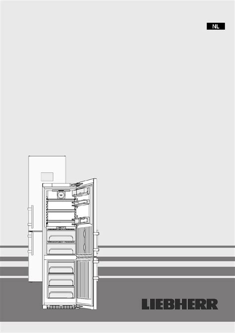 Liebherr Cbnpes Handleiding Nederlands Pagina S