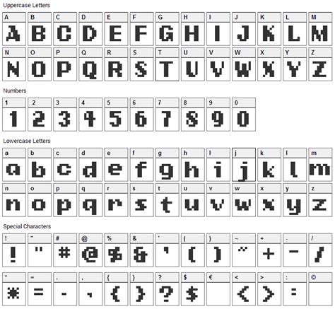 Add Standard Bitmap Font Download Fonts4free