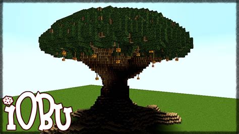 How To Make A Giant Tree Minecraft