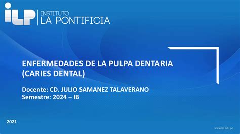 Tema 9 ENFERMEDADES DE LA PULPA DENTARIA CARIES DENTAL Pptx