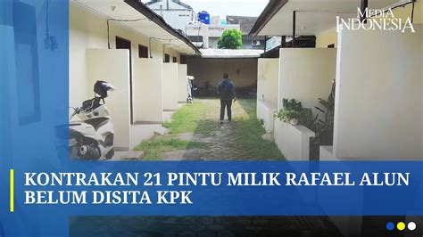 Kpk Belum Sita Aset Rafael Alun Berupa Kontrakan Pintu Di Jakarta