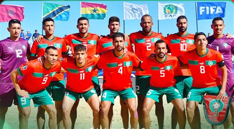 CAN De Beach Soccer 2024 Le Maroc Bat La Tanzanie 4 3 H24info