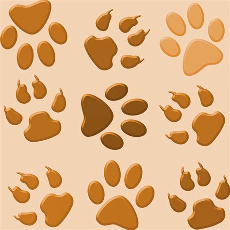 Paw Prints Wallpaper Background Free Stock Photo - Public Domain Pictures