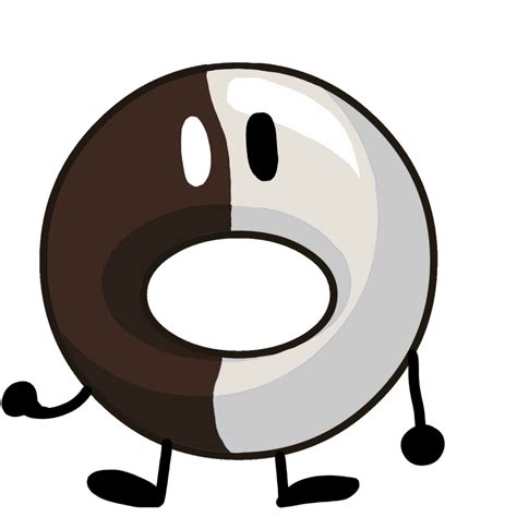 Black And White Donut BFDI by 17LightningStrikez on DeviantArt