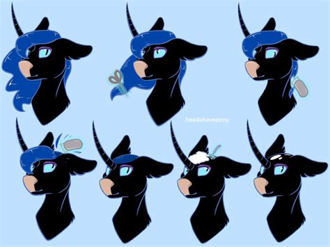 Nightmare Moon Transformation By Mlpshaved On Deviantart