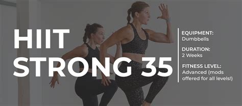 Hiitstrong 35 Free 2 Week Full Body Workout Plan Nourish Move Love