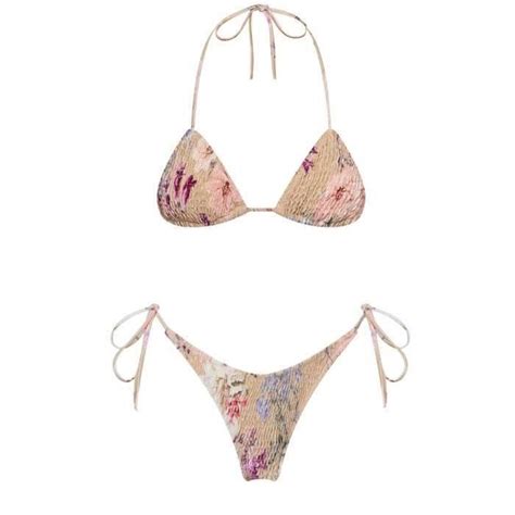 MAILLOT DE BAIN Sexy Triangle Push Up Bikini ensemble brésilien String maillots de bain froncé