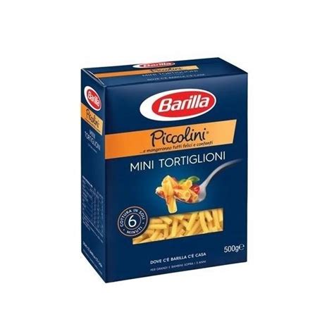 BARILLA Piccolini Mini Tortiglioni Makaron 500 G Barilla Sklep