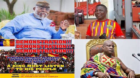 Accra Hearts Of Oak Hot News Fans Demonstration Dr Nyaho Tamakloe