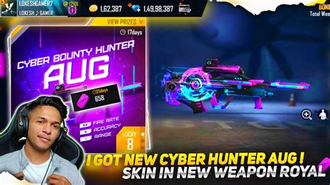 New Weapon Royale I Got New Legendary Cyber Bounty Hunter Aug Gun Skin