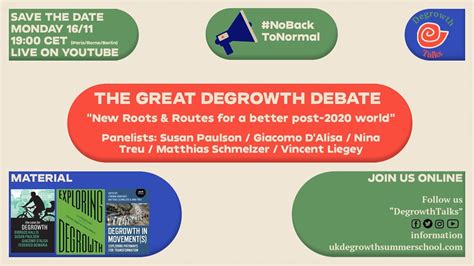 The Great Degrowth Debate Youtube