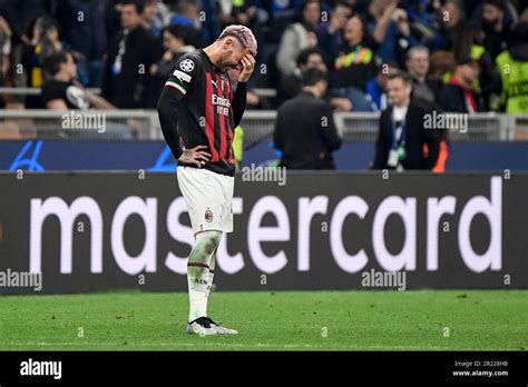 Milan Italy Th May Theo Hernandez Of Ac Milan Is Dejected At