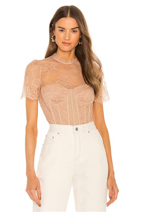 ASTR The Label Lacie Bodysuit In Nude REVOLVE
