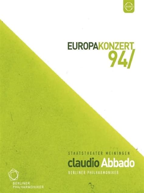 Europakonzert 1994 From Meiningen 1994 Posters The Movie Database