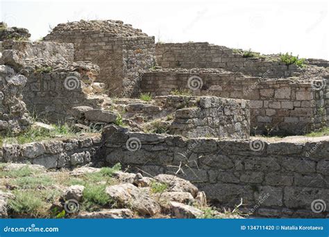 Bulgaria, Kaliakra Cape, the Fortress Stock Photo - Image of tree ...