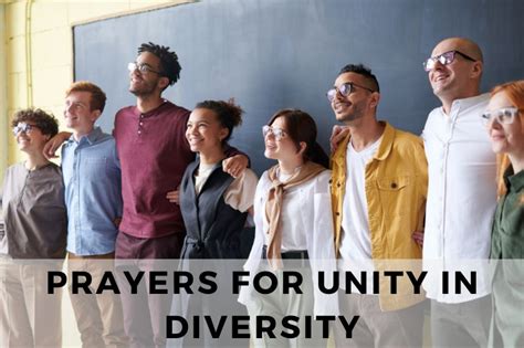 15 Inspirational Prayers For Unity In Diversity Strength In Prayer