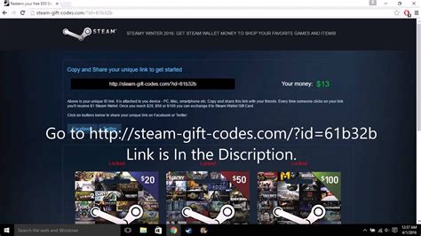 How To Get Free Steam Wallet Codes Youtube