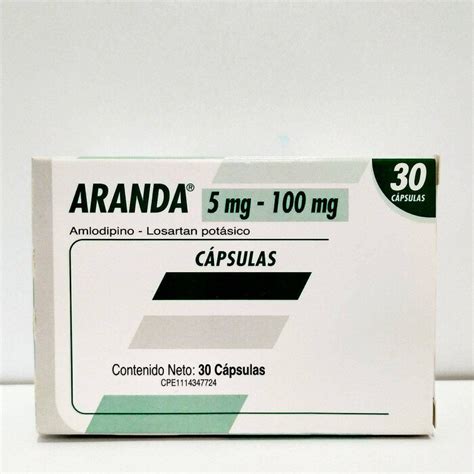 MEDICINA ARANDA 5mg 100mg X 30 CAPSULAS Sihay