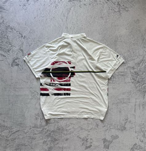 Nike 90s Nike Vintage Challenge Court Agassi Polo T Shirt Grailed