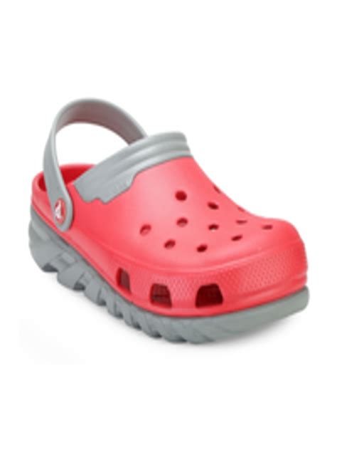 Buy Crocs Duet Max Men Red Clogs - Flip Flops for Men 1792072 | Myntra