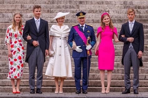 Prinses Elisabeth van België in hot pink voor Nationale Feestdag All Things Amalia