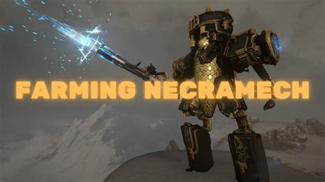 Warframe Farming Necramech Persiapan The New War Quest Youtube