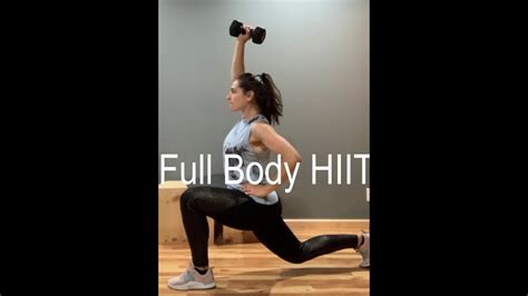 Workout 25 25 Minute Full Body Hiit W Ab Bonus Youtube