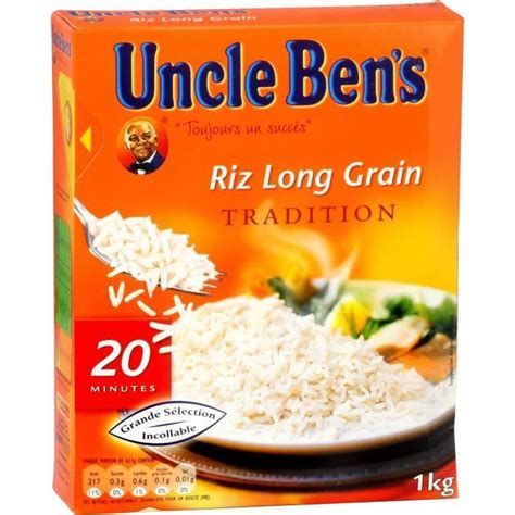 Uncle Ben S Riz Long Grain Etuv Min Kg Achat Vente Riz Uncle