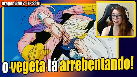 Ycass Reagindo A Majin Boo Vs Vegeta Dragon Ball Z EP 236 Saga