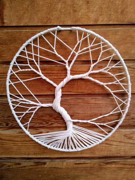 How To Make A Tree Of Life With Rope Macrame Patterns Tutorials Macrame Patterns Macrame Diy