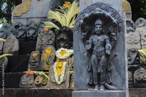 Foto De Statues Of Naga Devta Nag Dev Or Serpent God Worshipped In