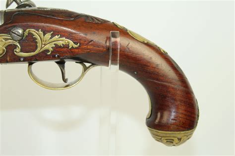 European Flintlock Pistol Antique 007 Ancestry Guns