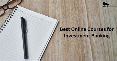 Best Online Courses For Investment Banking Here S The List Of Best