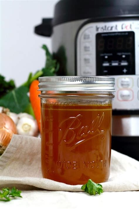 Keto Bone Broth Recipe In An Instant Pot Low Carb No Carb