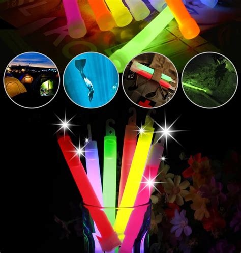 6 Inch Glow Stick Party Supplies Glow Stick Holiday Light Sticks For