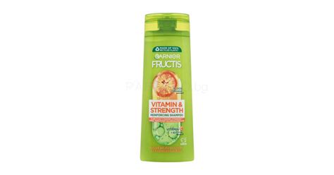 Garnier Fructis Vitamin And Strength Reinforcing Shampoo Шампоан за жени 250 Ml Parfimo Bg