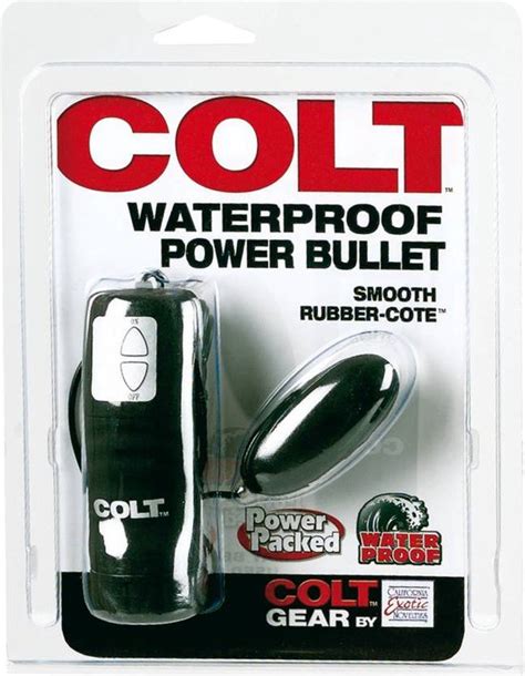 Calexotics Colt Waterproof Power Bullet Eggs Bullets Zwart