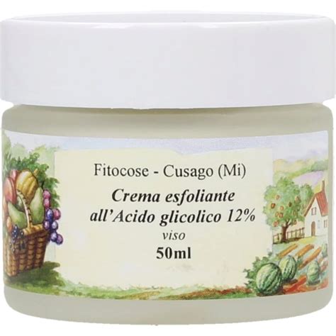 Fitocose Crema Viso All Acido Glicolico Ml Ecco Verde Italia