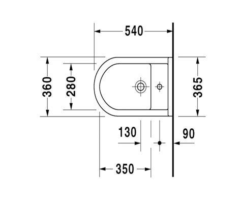 Duravit Starck Bidet Wisz Cy Cm Outlet Tanie