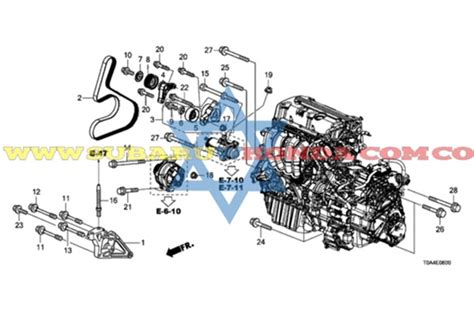 Correa Del Alternador Honda Crv Tachicar Y Mucho Mas