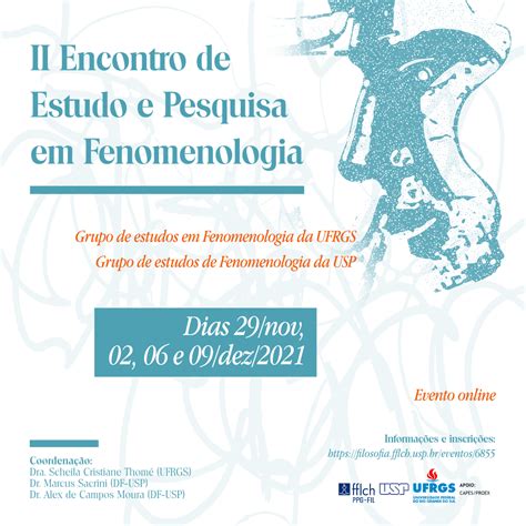 Eventos Grupo De Estudos De Fenomenologia Do Departamento De