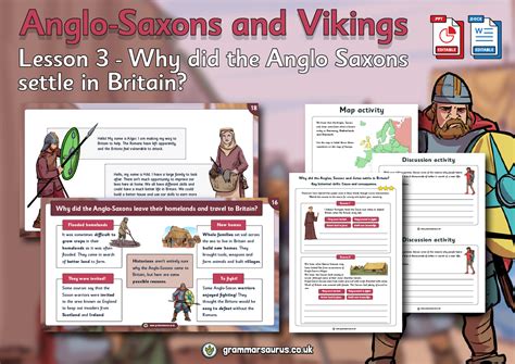 Year 5 History Anglo Saxons And Vikings Why Did The Anglo Saxons